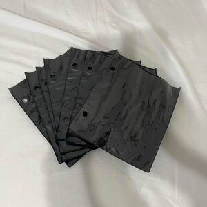 Extra flip folder pages for band